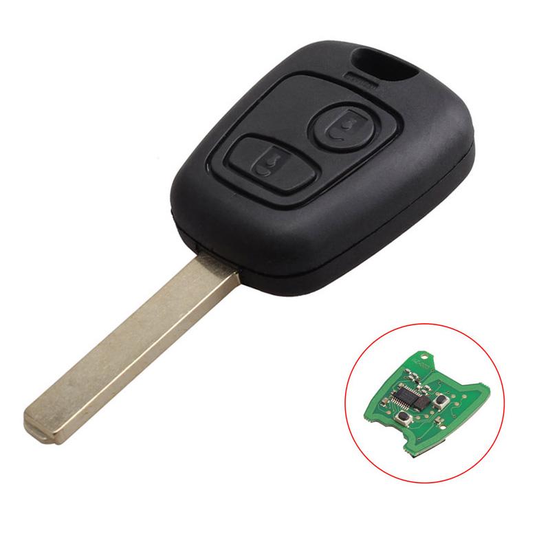 QN-RS305X 433.92MHz 2 Buttons Peugeot Chip Fob Remote Car Key per Peugeot 307 2015Peugeot 0532