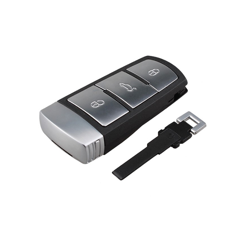 QN-RS575X 2007-2015 434.425MHz 3 Buttons VW Magotan remote key with uncut blade